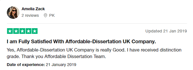 Affordable Dissertation UK