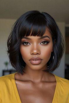 Classic Look With Quick Weave Hair