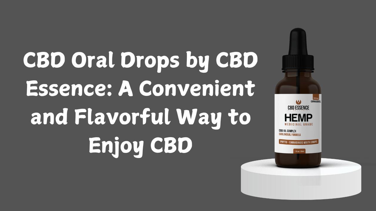 CBD Oral Drops